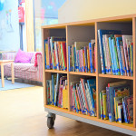 Impressionnen - Bücherei und Elternwartebereich